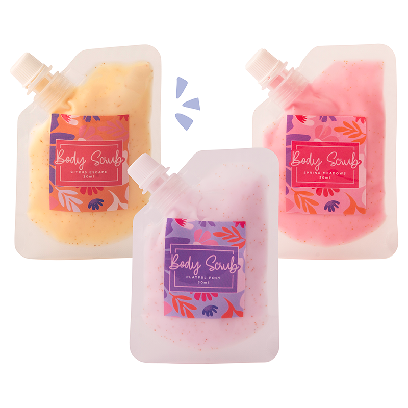 Body Scrub Pouch