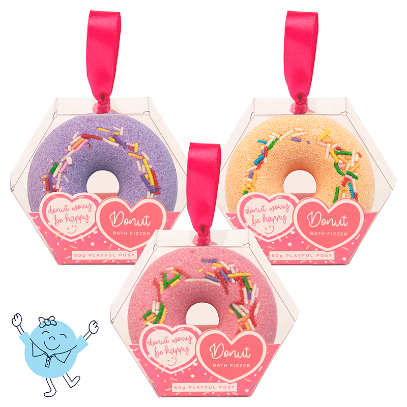 Donut Bath Fizzer - Pack of 6 ($2.45 ea)