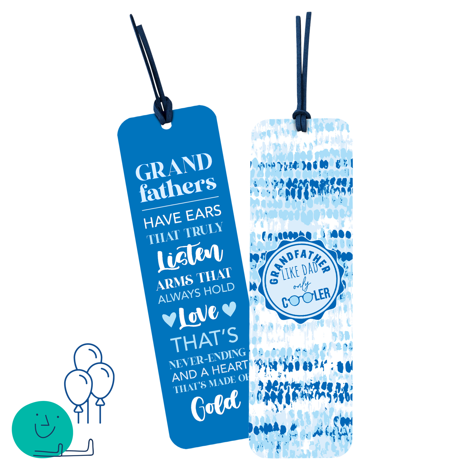 Grandfather Bookmark - Pack of 12 ($1.20 ea)