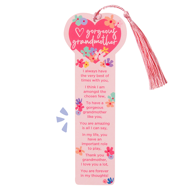 Grandmother Tassel Bookmark - Pack of 12 ($1.00 ea)