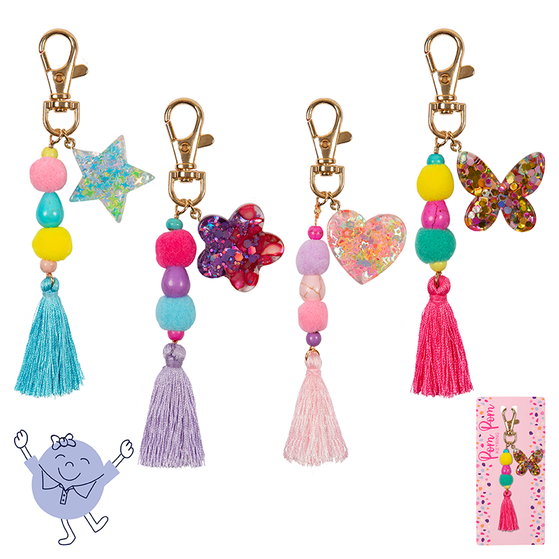 Pom Pom Keyring